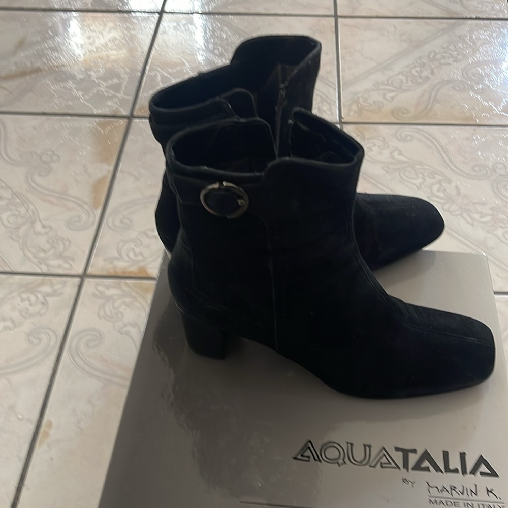 Aquatalia black boots